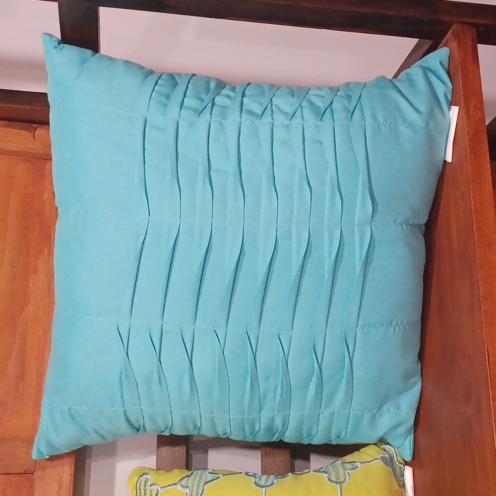 🟢Blue Decorative Pillow